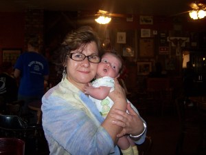 Vovó Helenir e Lucas