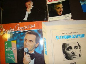 Aznavour em vinil chez les Queiroz