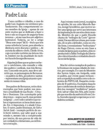 Carta ao Popular, Goiânia