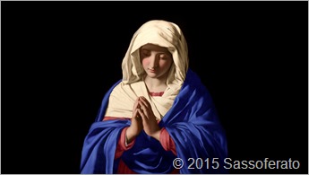 Pintura_Sassoferrato-The-Virgin-in-Prayer MilleChristi