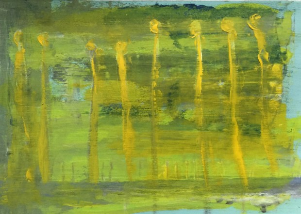 As almas da floresta desprezam o desenho preso e acorrentado ao papel congelado e irrepetível. As almas da floresta brincam entre duas perspectivas a do observado  e a do observador As almas da floresta enigma filosófico da criação, deliberação consciente do artista na sua necessidade visceral de diminuir a distância  para se poder ver As almas da floresta desenham fenômenos da natureza redesenhando suas leis As almas da floresta emergem como uma entidade singular  em movimento e expansão em busca da própria consciência. © Vilma Machado 