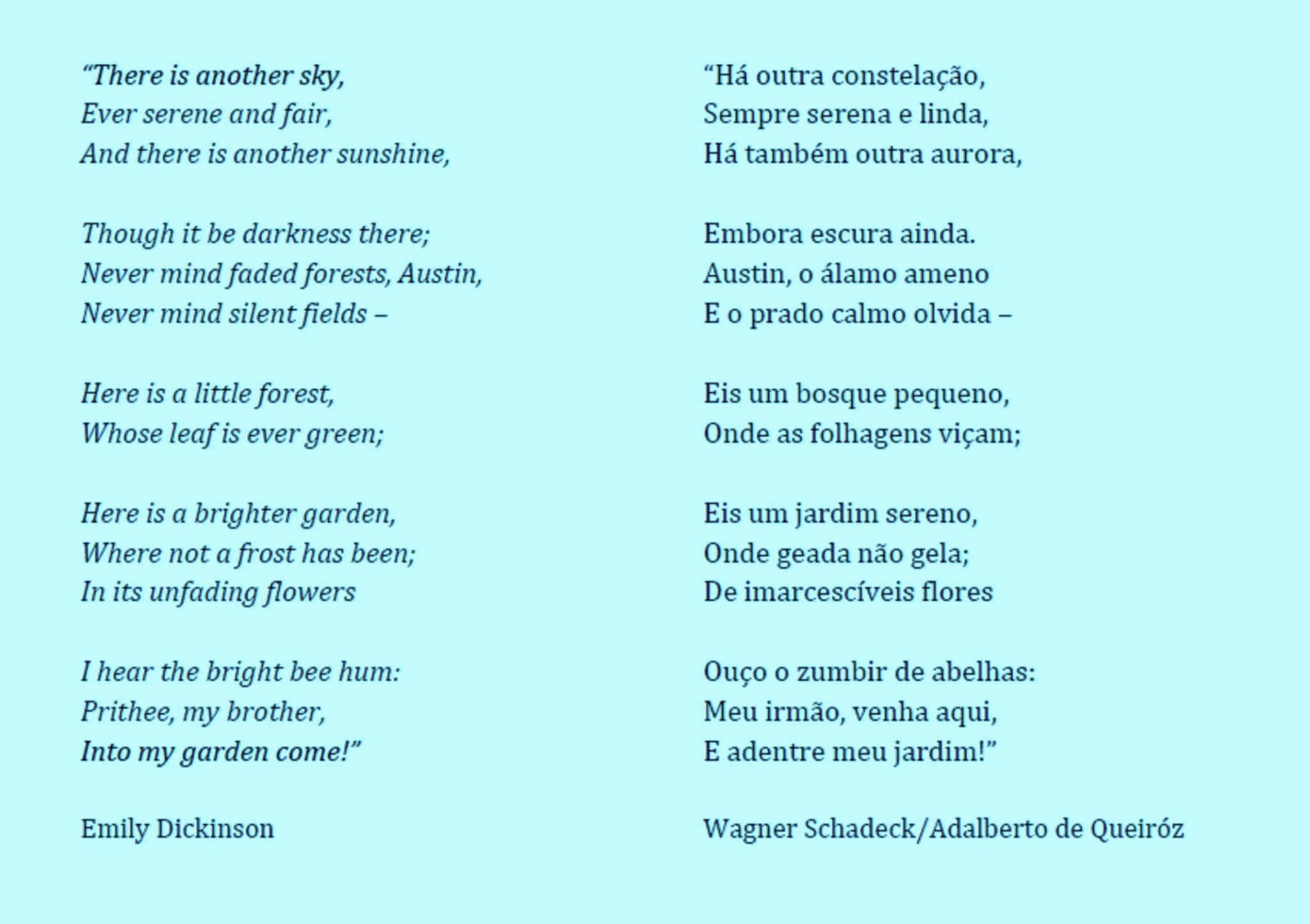 EmilyTraduzida por W Schadeck