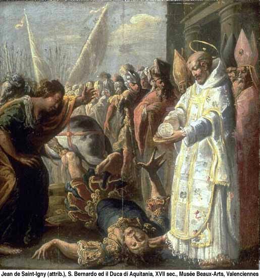 São Bernardo de Claraval (cenas e milagres da vida do santo)