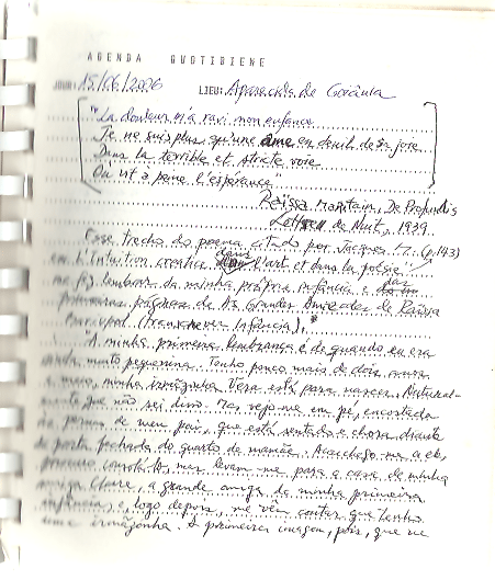 Leitura de Raissa Maritain, De Profundis