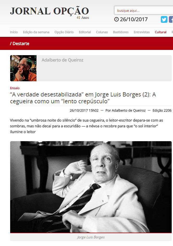 Destarte 26 OUT 2017