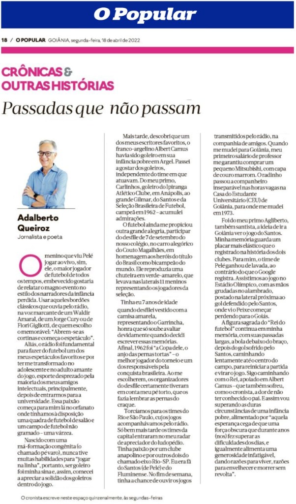 Dia de ver O Rei do Futebol